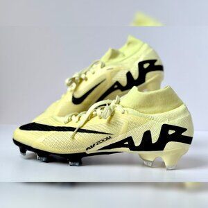 Nike Zoom Superfly 9 Pro FG Lemonade Black Soccer Cleats Men's Size 7.5/Women 9
